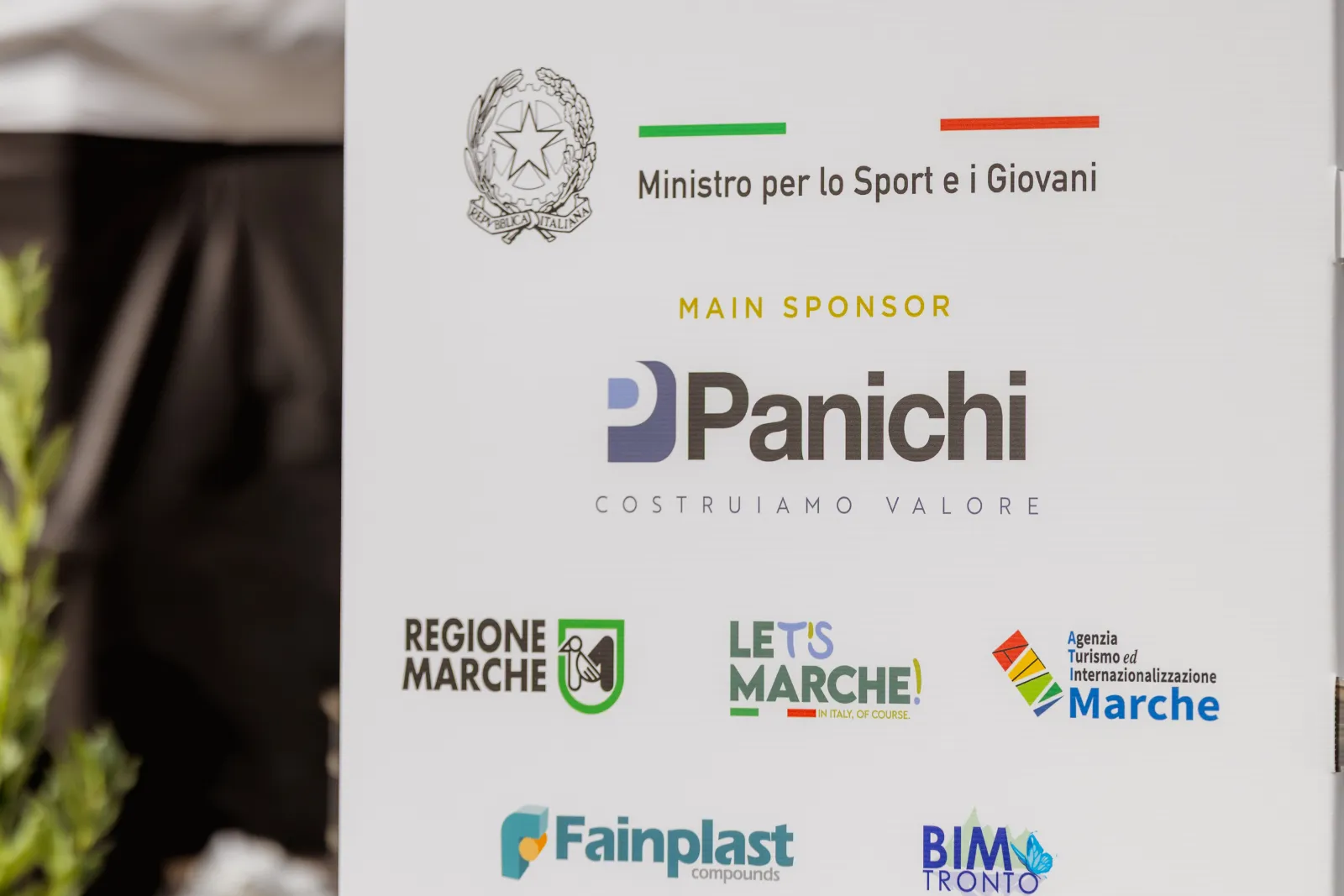 Il main sponsor Panichi accanto alle istituzioni