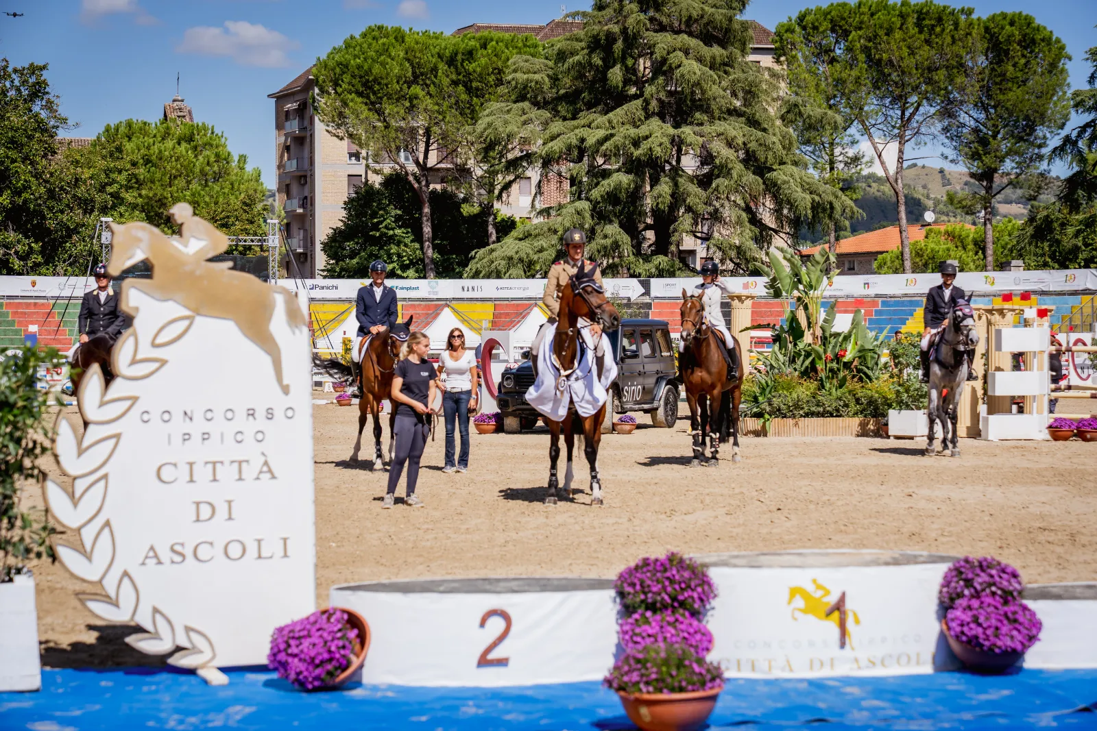 Il podio del Gran Premio Panichi
